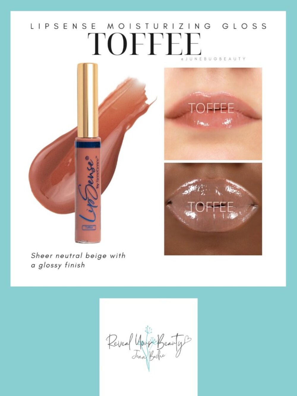 LipSense Toffee Gloss